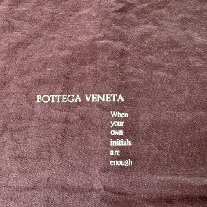 Bottega Veneta Brown Fabric Dust Cover